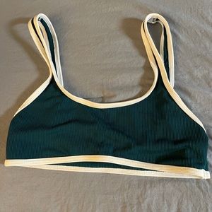 Green/emerald color bikini